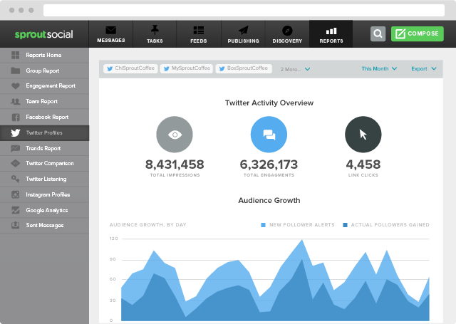 twitter profile report