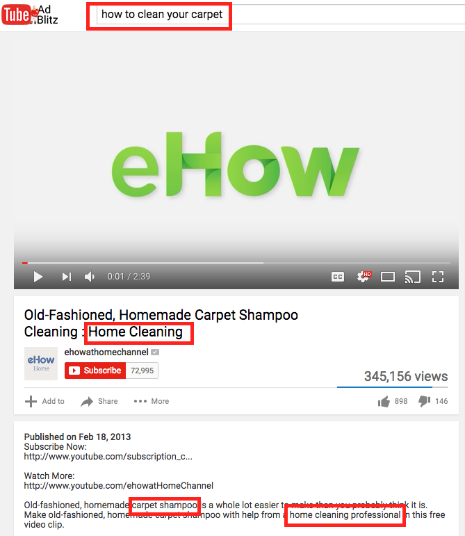 optimized youtube example