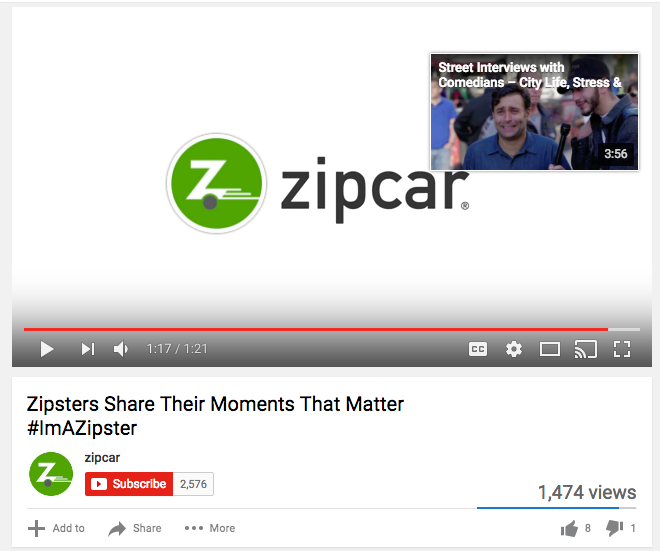 zipcar annotation example