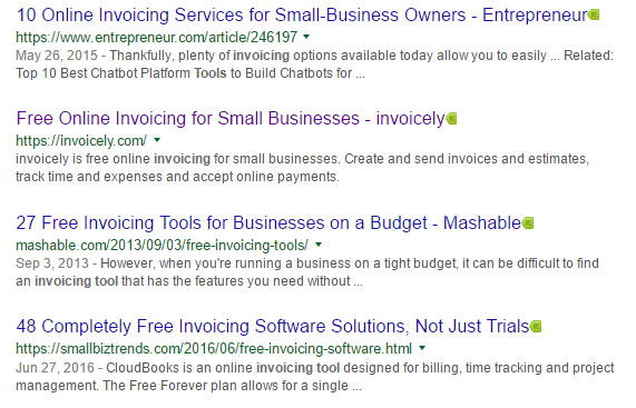 invoicing tool google search