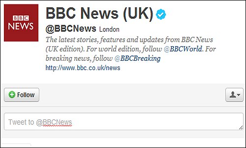 BBC News on Twitter BBC News on Twitter