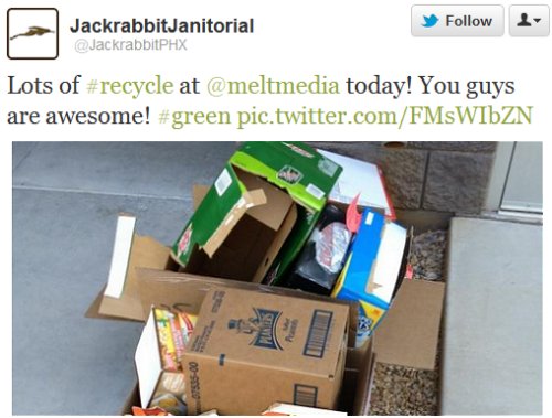 Jackrabbit gives credit to clients Jackrabbit gives credit to clients