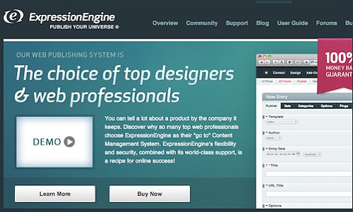 Pros of ExpressionEngine Pros of ExpressionEngine