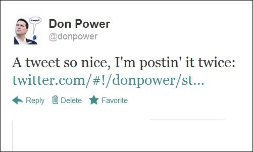 Re-tweet Your Own Content Re-tweet Your Own Content