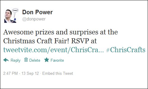 Promote Your Event Promote Your Event