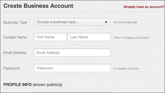 How to Create a New Business Profile How to Create a New Business Profile