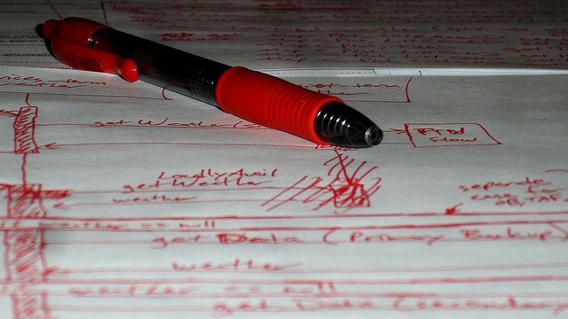 Red pen