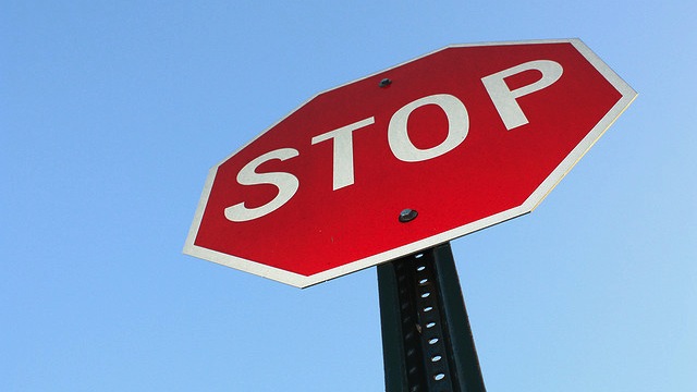 Stop sign