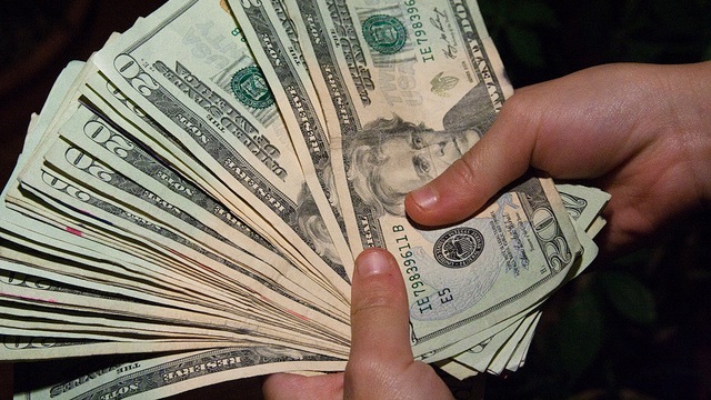 twenty dollar bills