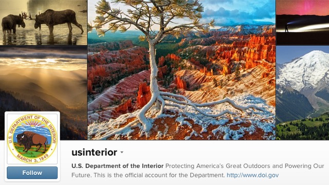 Department of the Interior on Instagram