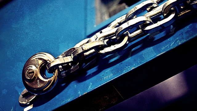 locked door