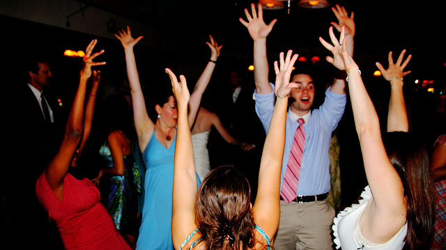 group hands