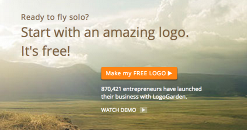logo garden design screenshot