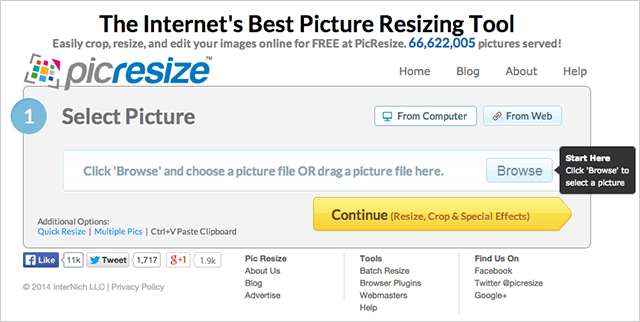 picresize screenshot