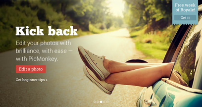 picmonkey webpage