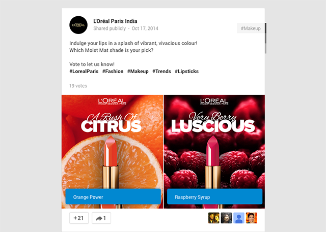Engage Fans and Followers With Google+ Polls