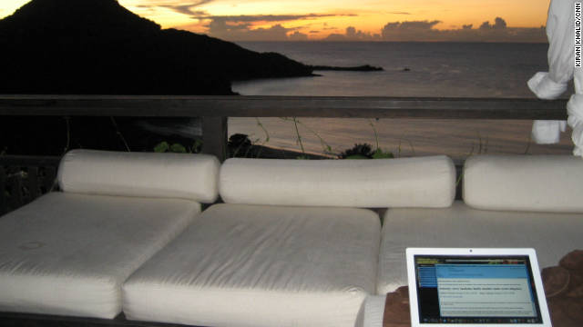 ocean sunset view