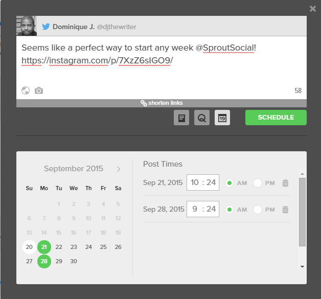 Tweeting Instagram Posts Tweeting Instagram Posts