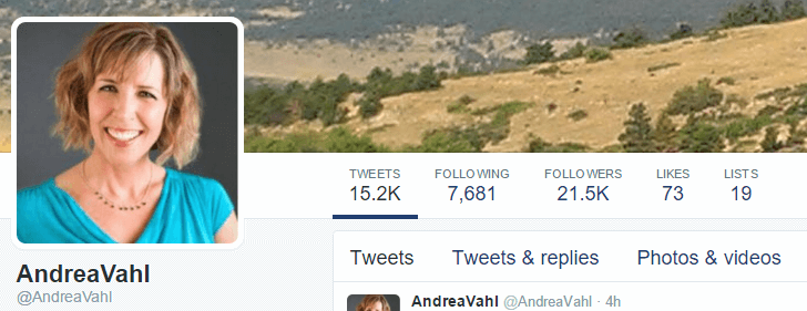 Andrea Vahl Twitter Andrea Vahl Twitter