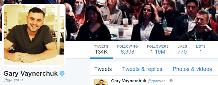 Gary Vaynerchuk Twitter Gary Vaynerchuk Twitter