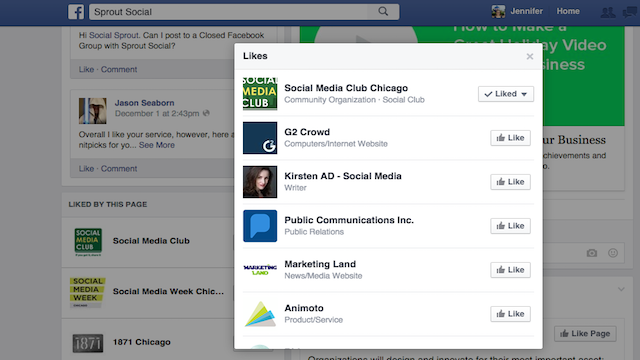 Like Facebook Pages