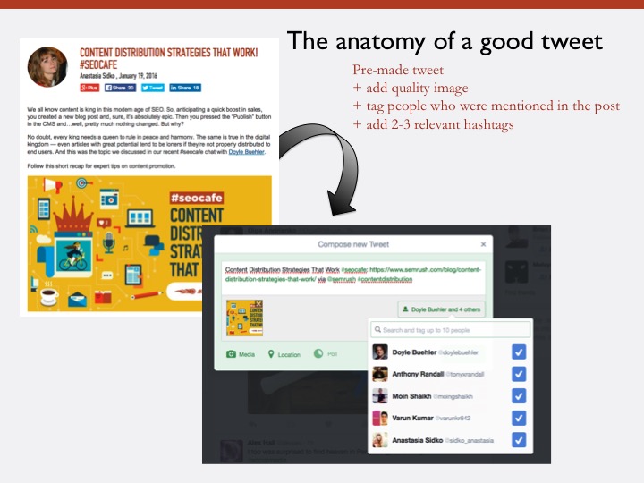 anatomy of a good tweet
