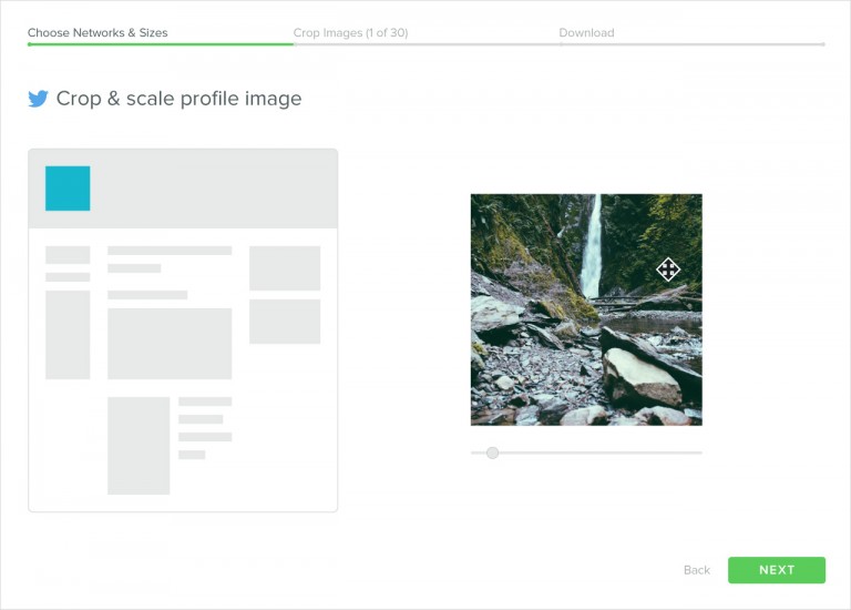 Resize Social Media Images with Landscape Sprout Social