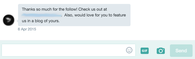 Twitter DM influencer outreach