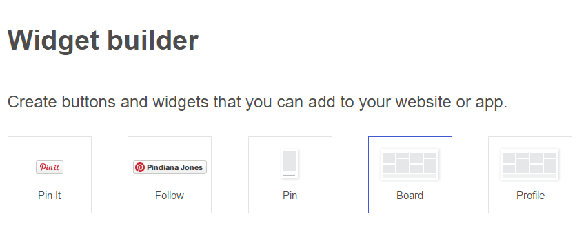 how to embed pinterest boards