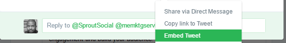 how to embed tweets