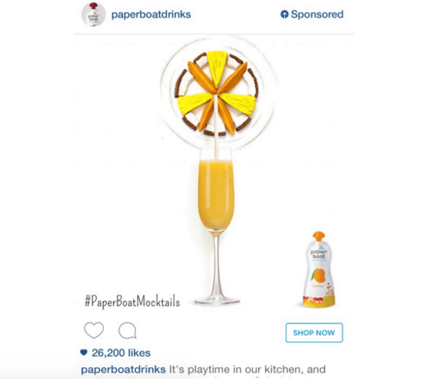 paperboat mocktails example