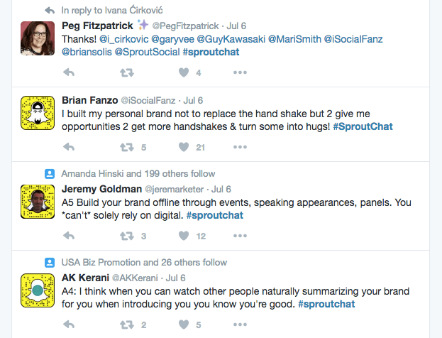 SproutChat Tweets