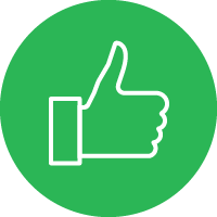 thumbs up like