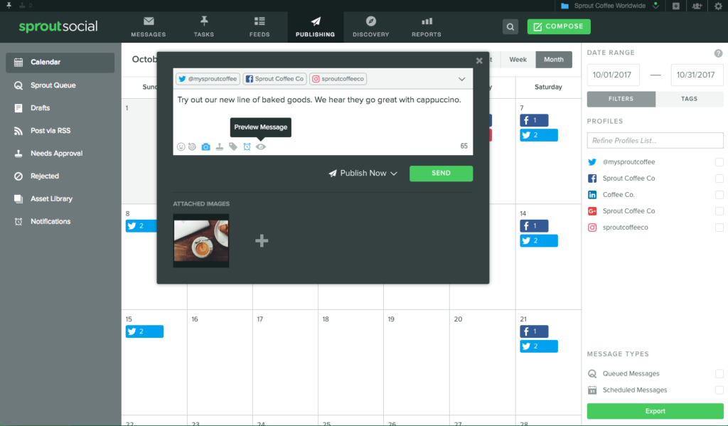 Compose - Preview Message