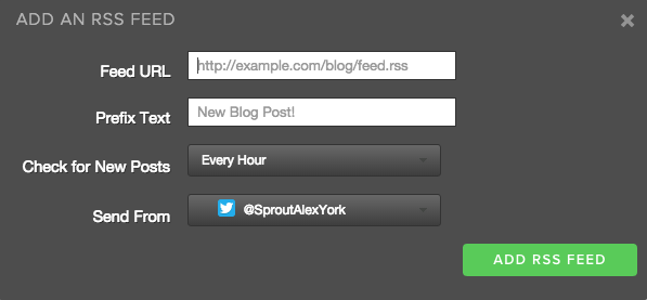 RSS feeds are a great tool for content distribution