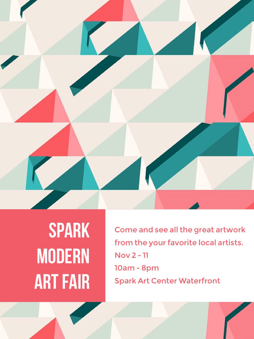 Modern Art adobe spark template