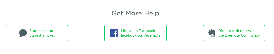 social media support options