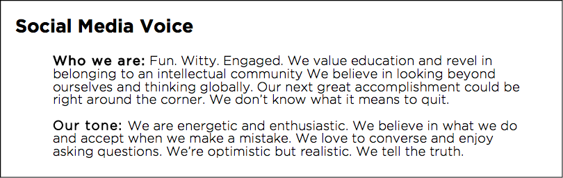 NYU Social Media Voice