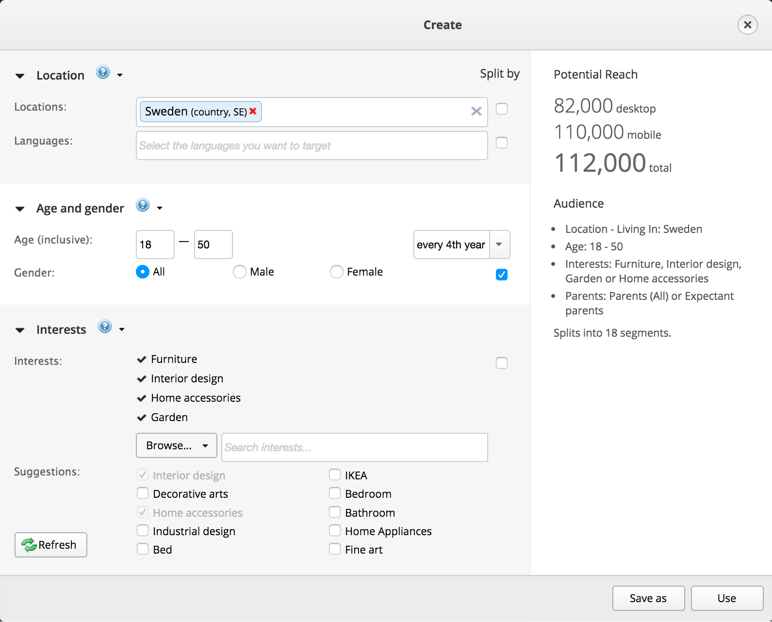 Split testing is one of the most important aspects of running a Facebook ad