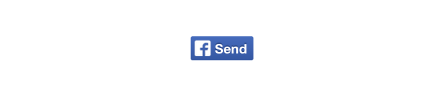 Button featuring the Facebook "send" feature