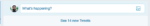 new tweets in timeline