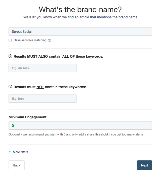buzzsumo brand name monitoring