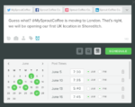 sprout social scheduling