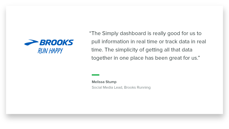 Brooks Running pull quote