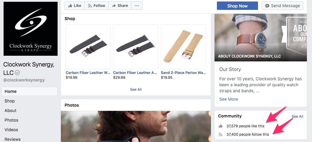 Clockwork Synergy Facebook Page