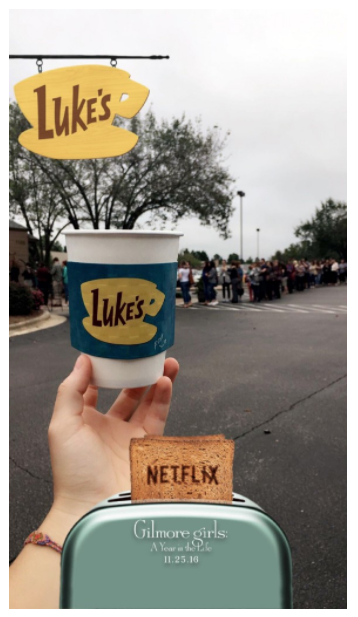Netflix Snapchat ad