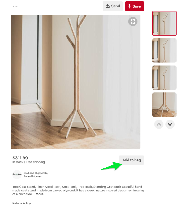 forest homes pin example