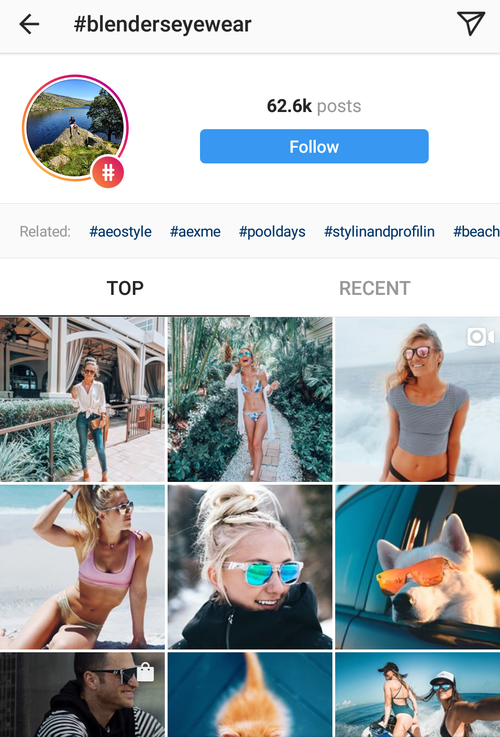 blenderseyewear hashtag