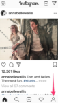 Instagram home screen