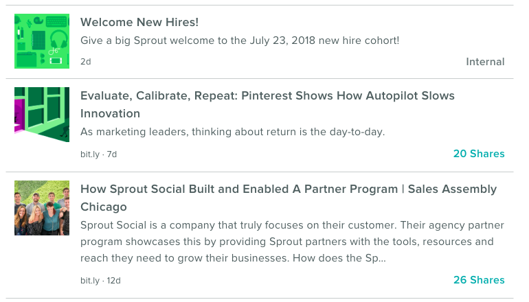 Bambu by Sprout enables employee advocacy